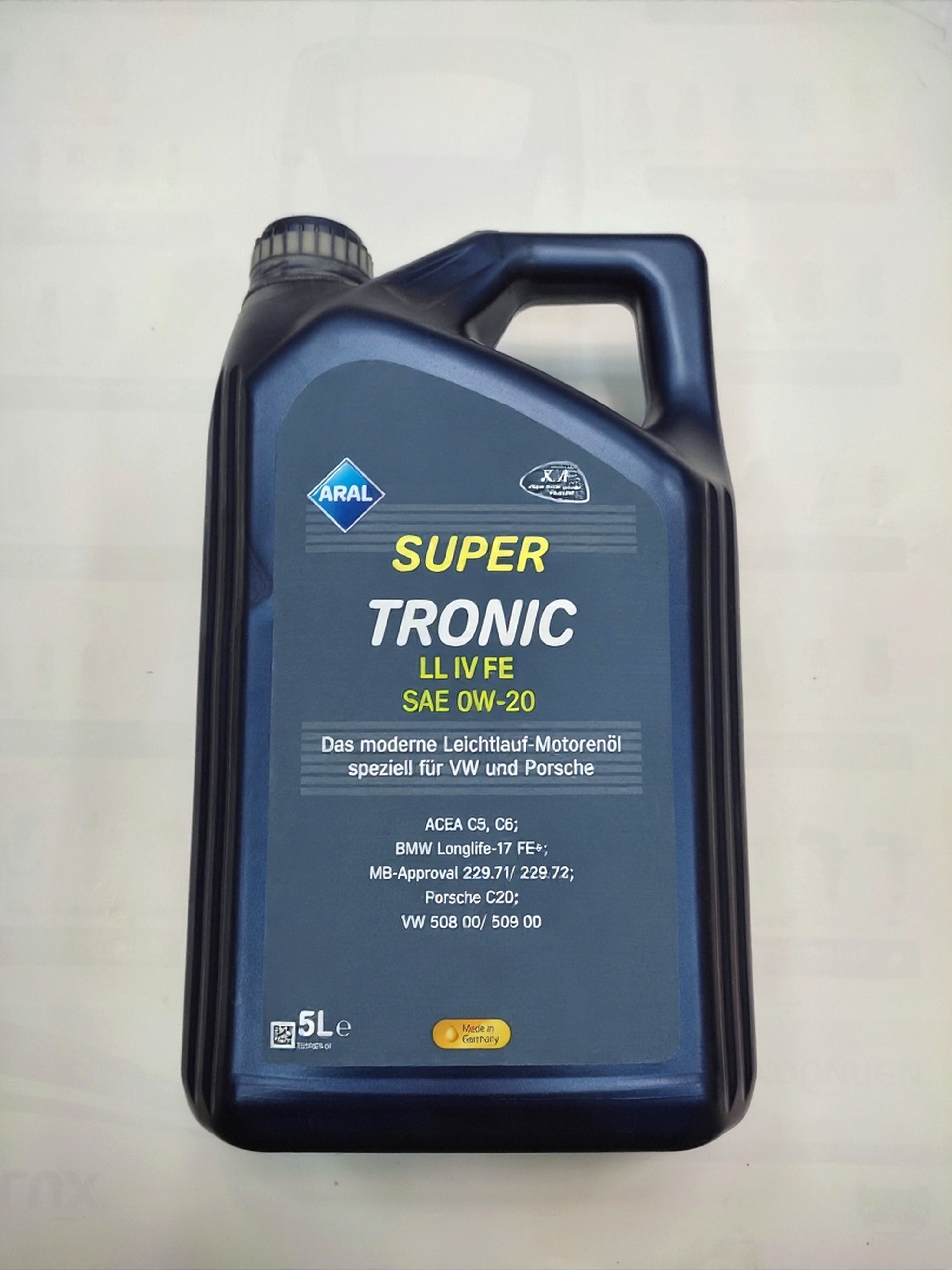 Олива моторна SuperTronic LL IV FE 0W-20 5л