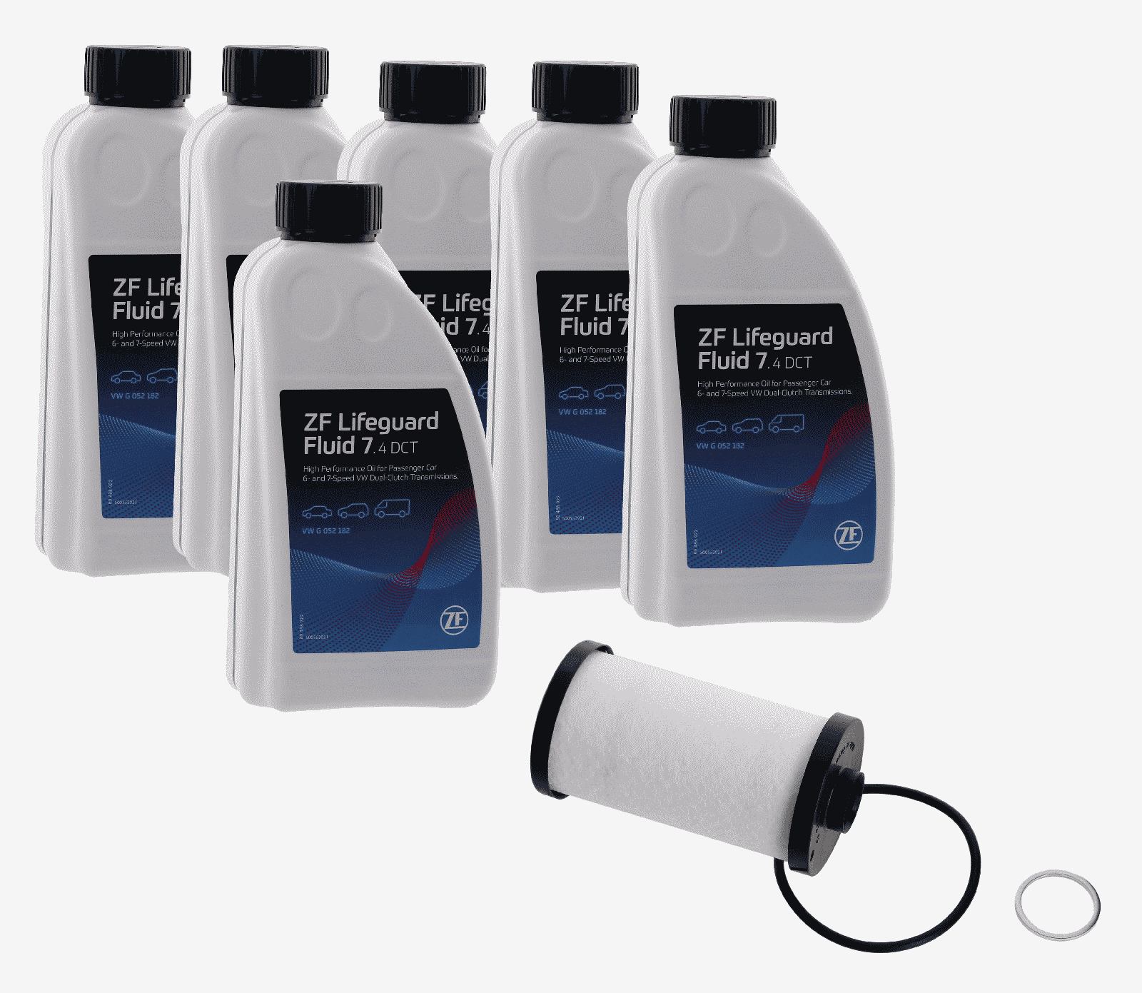 Олива трансмісійна LIFEGUARD FLUID 7.4 DCT 6x1л + сервісний ком-т