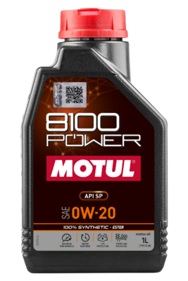 Олива моторна 8100 Power 0W-20 1л