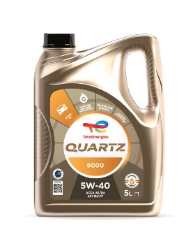 Олива моторна QUARTZ 9000 5W-40 5л