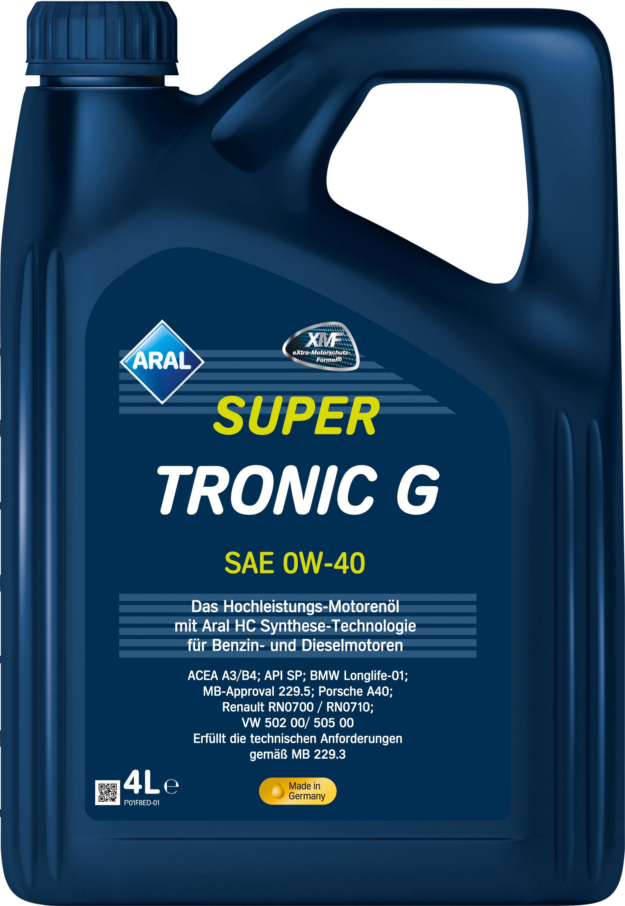 Олива моторна SuperTronic G 0W-40 4л