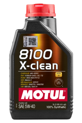 Олива моторна 8100 X-clean 5W-40 1л