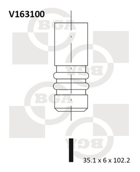 Клапан двигуна