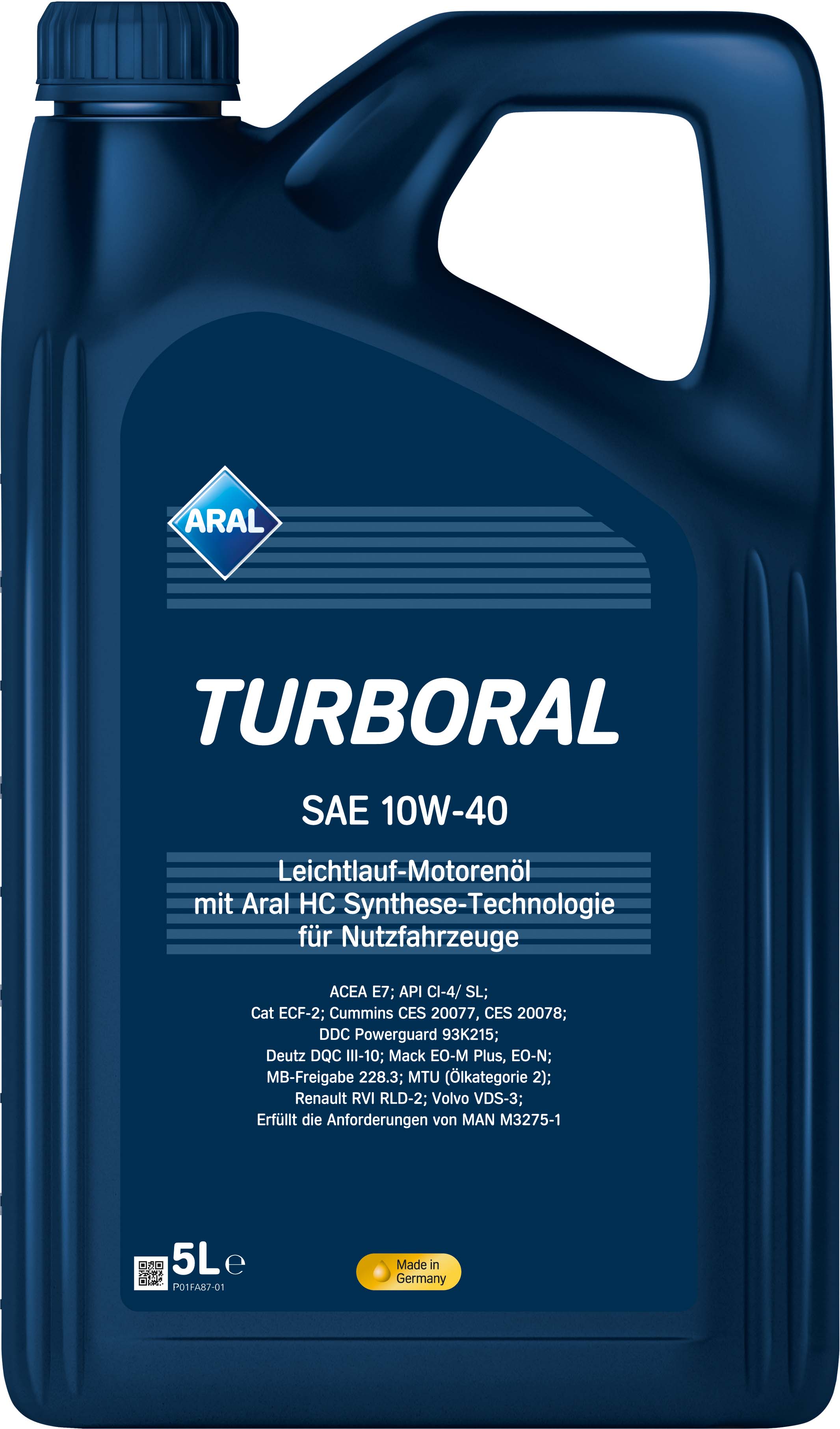 Олива моторна Turboral 10W-40 5л