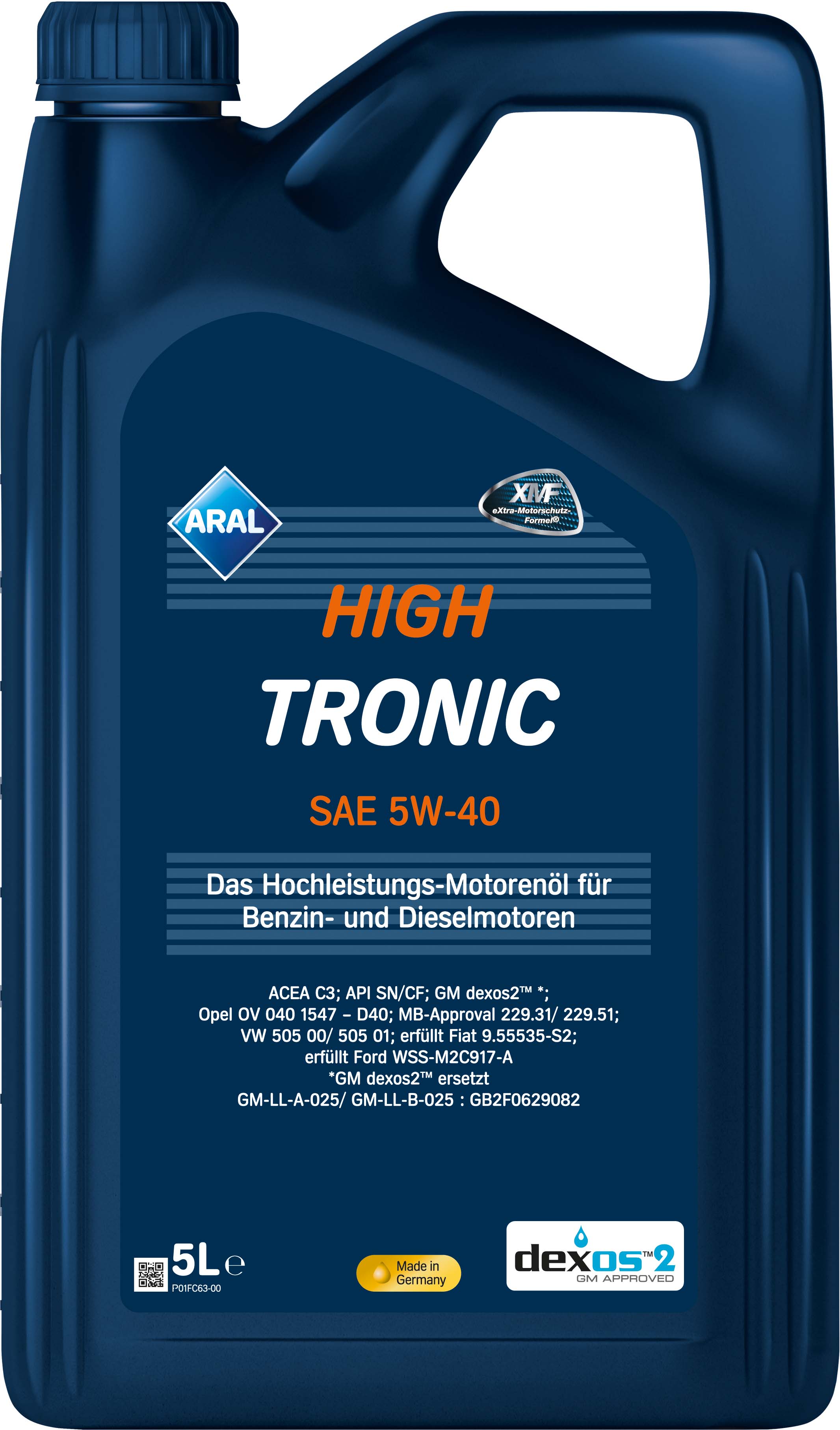 Олива моторна HighTronic 5W-40 5л