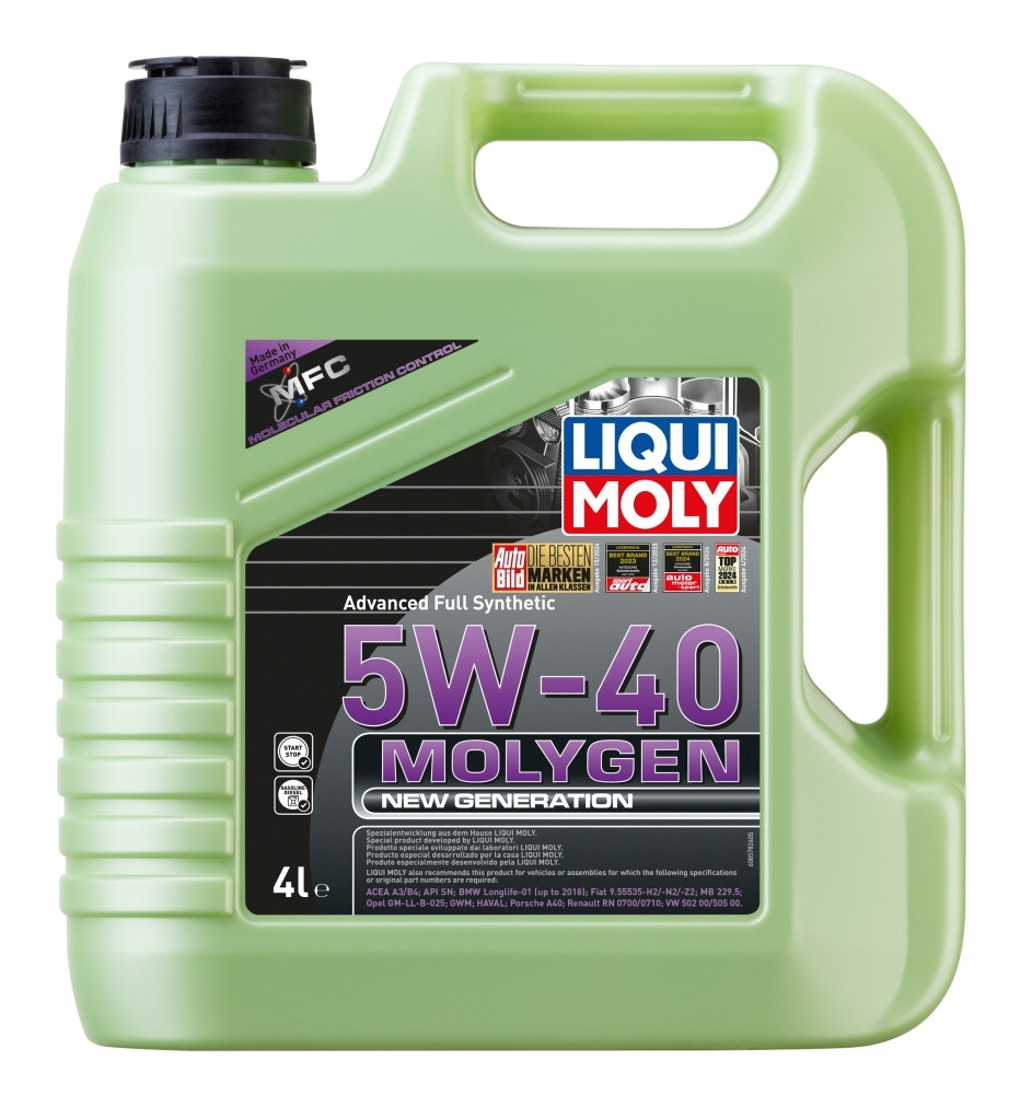Олива моторна Molygen New Generation 5W-40 4л