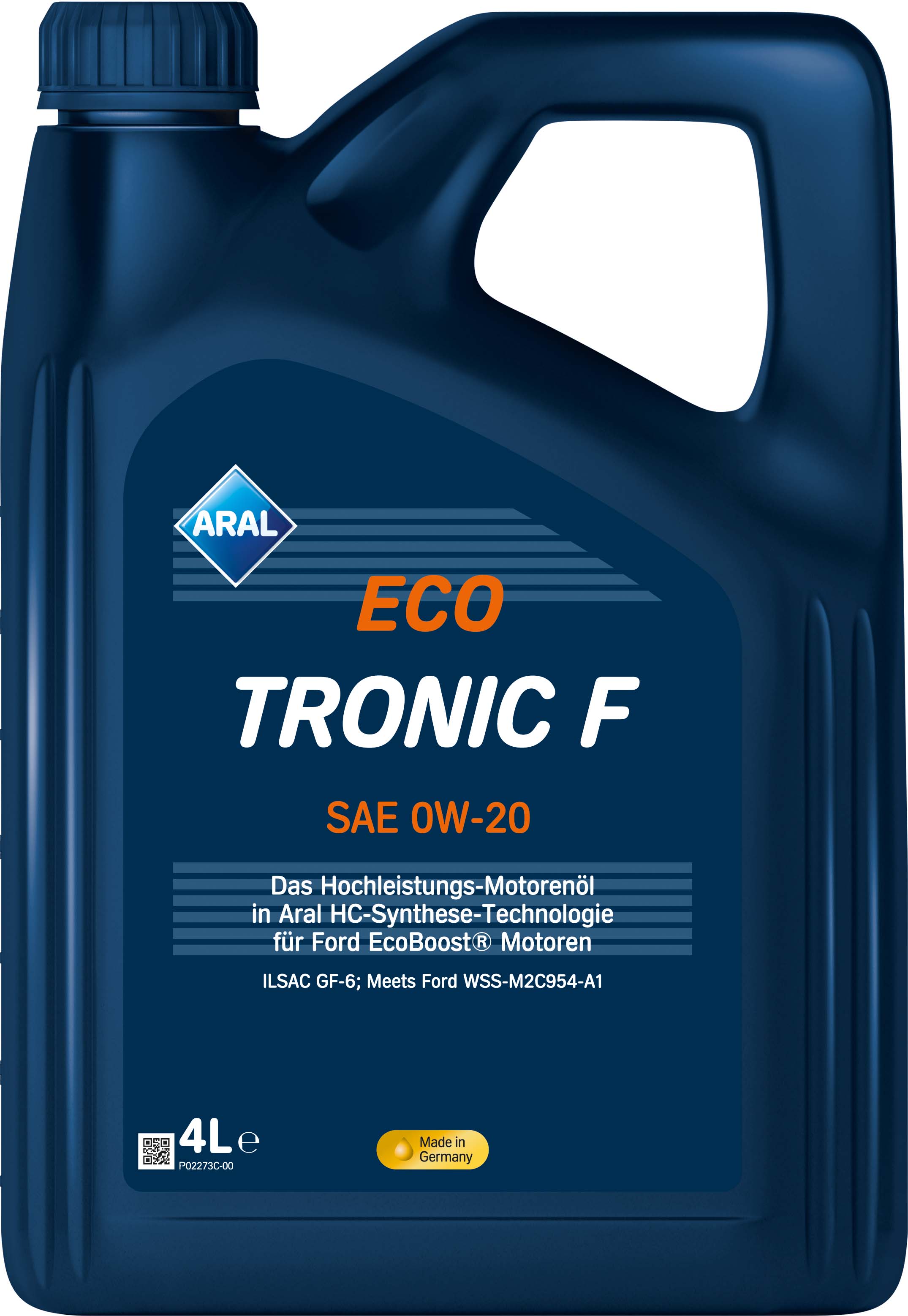 Олива моторна EcoTronic F 0W-20 4л