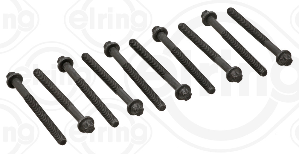 Комплект болтів з головкою системи TORX з чорного металу