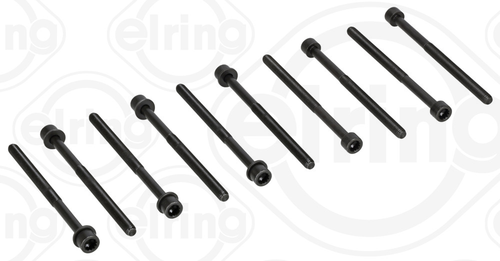 Комплект болтів з головкою системи TORX з чорного металу
