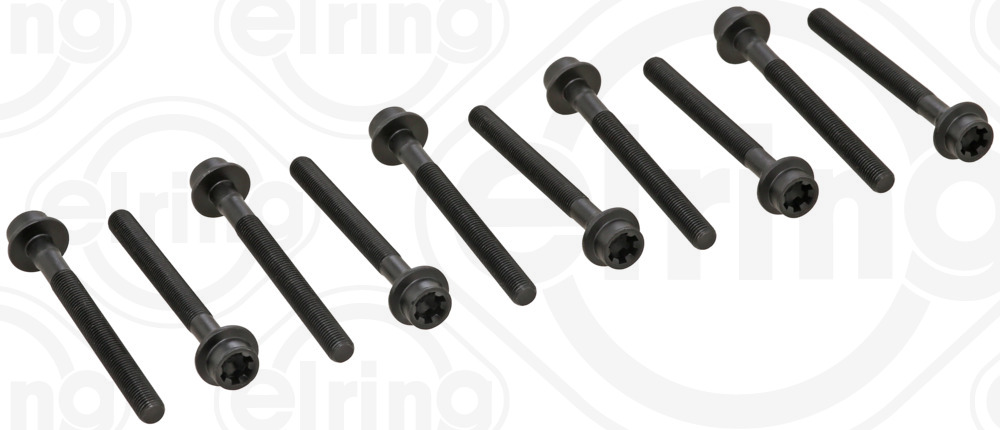 Комплект болтів з головкою системи TORX з чорного металу
