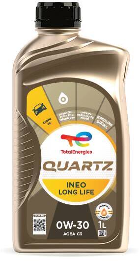 Олива моторна QUARTZ INEO LONG LIFE 0W-30 1л